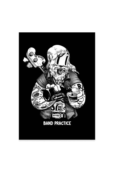 The Dudes Εξάσκηση σε Μπάντα Απεριόριστη Εκτύπωση Μαύρο