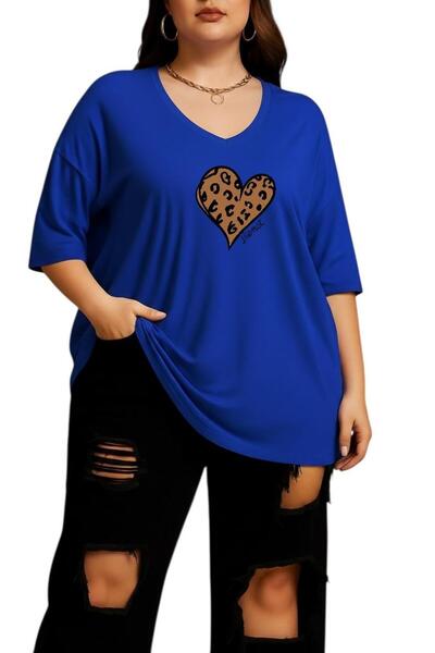 DM DOLCE MORE ΜΠΛΟΥΖΑΚΙ UNISEX ΜΕΓΑΛΟΥ ΜΕΓΕΘΟΥΣ ΜΕ ΣΤΑΜΠΑ ΚΑΡΔΙΑΣ, ΛΑΙΜΟΥ V, ...