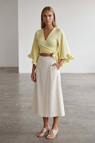 Trend Alaçatı Stili Μπλούζα - Πολύχρωμο - Κανονική εφαρμογή