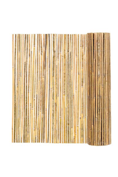 SERSIMO Πάνελ φράχτη κήπου από μπαμπού, ύψος 180 εκ., μήκος 300 εκ., πηχάκια ...