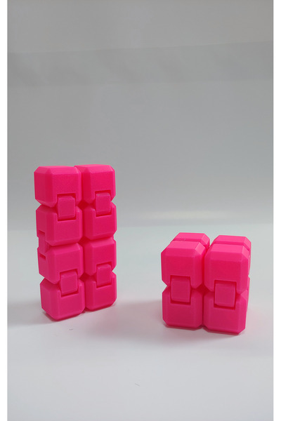 Blurix Sonsuz Küp Infinity Küp – Stres Atıcı, Eğlenceli ve Taşınabilir Fidget...