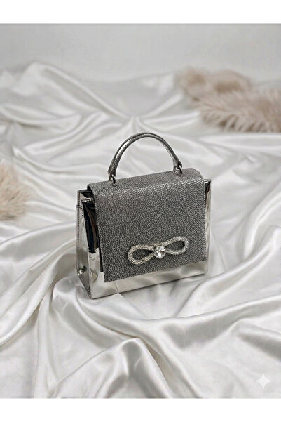 H&D COLLECTİON Βραδινή τσάντα - Ασημί - Το στοιχείο δεν είναι διαθέσιμο