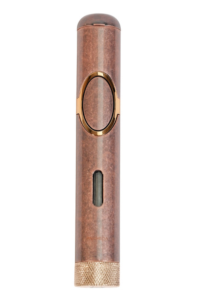 Parmida Tek Torch Pürmüz Delicili Bronz Metal Puro Çakmağı - TR9518