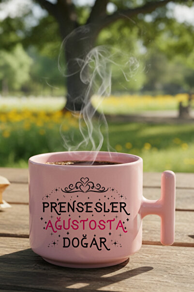 giftkonsept Prensesler Ağustosta Doğar Baskılı Doğum Günü Özel Gün Hediyelik ...