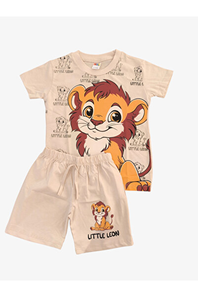 zahider Σετ πιτζάμας - Μπεζ - Μήκος σορτς