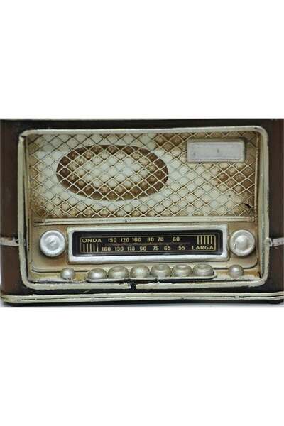 Generic Brand Decorative Metal Radio C1320