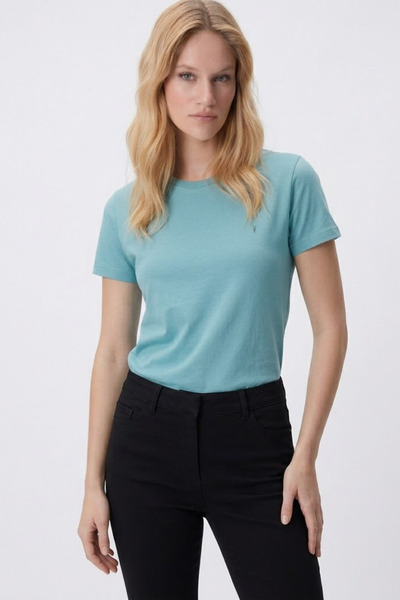 MATERIAL T-Shirt - Πράσινο - Χαλαρό