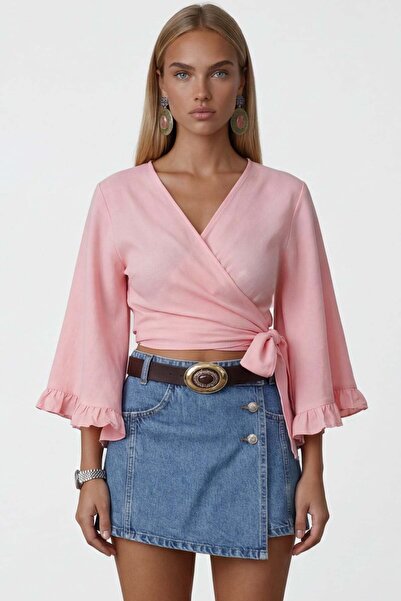 Trend Alaçatı Stili Μπλούζα - Πολύχρωμο - Κανονική εφαρμογή