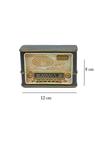 Otantik Çarşı Διακοσμητικό Μεταλλικό Ραδιόφωνο C1319