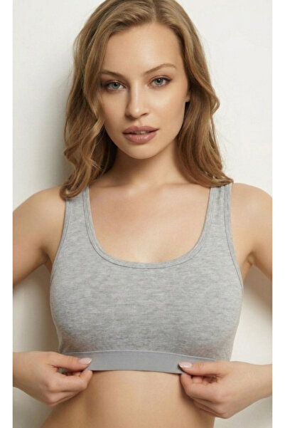 YPC TEKSTİL حمالة صدر نسائية قطنية بحمالات سميكة ومبطنّة (1350)