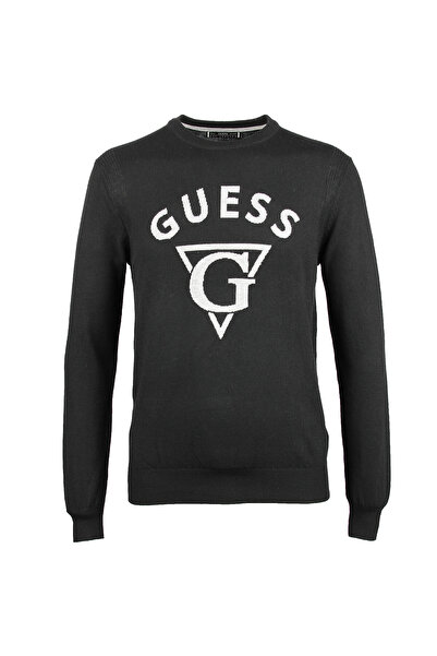Guess Edgar Men's Silk Wool Blended Knitwear