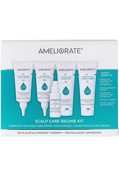 AMELIORATE مجموعة ريجيم 5 قطع (50 مل مرطب، 90 مل مقشر، 90 مل سيروم، 100 مل غس...