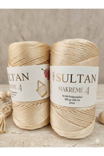 Sultan Makrome4 028 Koyu Krem