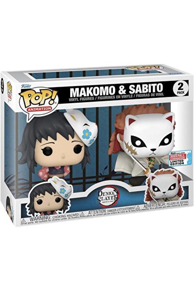 Funko Pop! Demon Slayer Makomo & Sabito 2 Pack