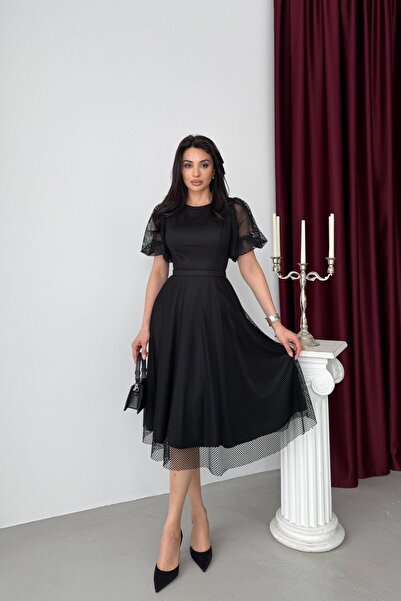 Serica Moda Βραδινό φόρεμα & φόρεμα χορού - Μαύρο - φούστα φούσκα