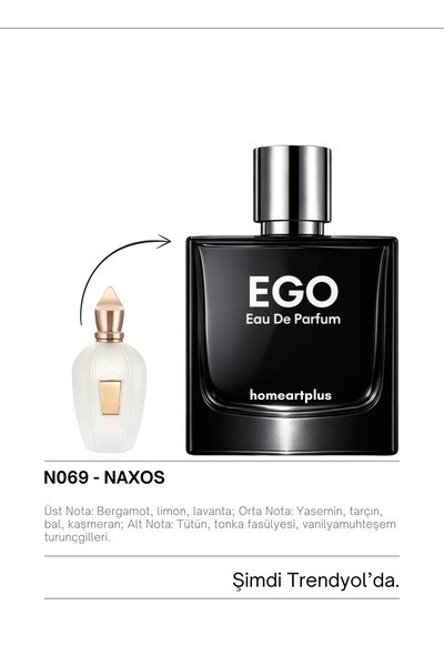 homeartplus N069 - ( NAXOS ) 50 ml Nişh kalite baharatlı Erkek Parfüm