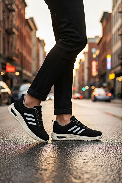 Deri De Luxe Runblaze Hakiki Deri Spor Ayakkabı