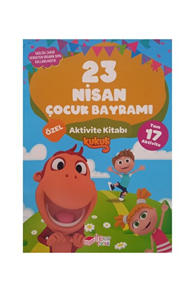 The Çocuk كتاب الأنشطة الخاصة ليوم 23 أبريل باللون الأصفر