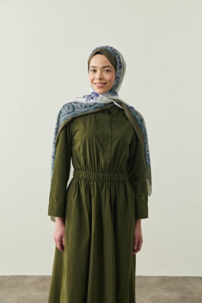 Modakaşmir Tribal Pattern Medina Silk Shawl