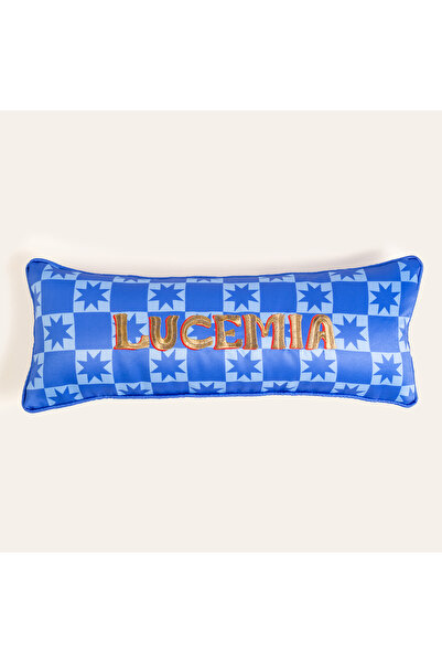 Zsa Zsa Zsu Prusa Mavi Pes Dolgulu Kırlent 20x55 Cm