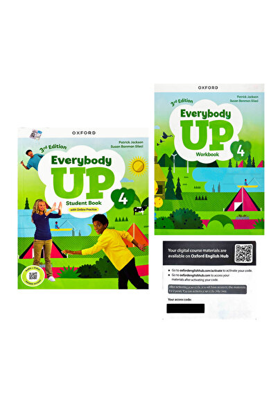 OXFORD UNIVERSITY PRESS Everybody Up! 3rd Edition 4 Student's Book and workbo...