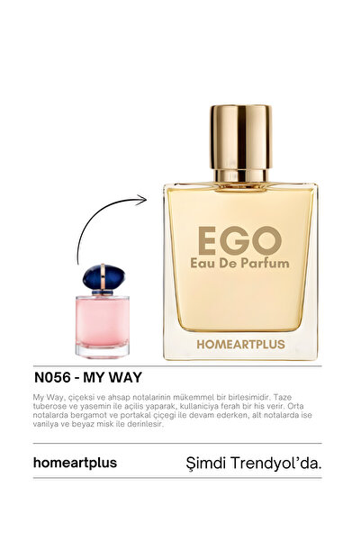 homeartplus N056 - ( MYWAY ) 50 ML Nişh kalite Çiçeksi Kadın Parfüm