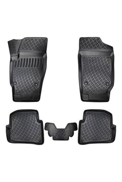 OEM SET COVORASE AUTO CAUCIUC UMBRELLA PENTRU VW POLO IV (6Q / 9N / 9N3) 2002...