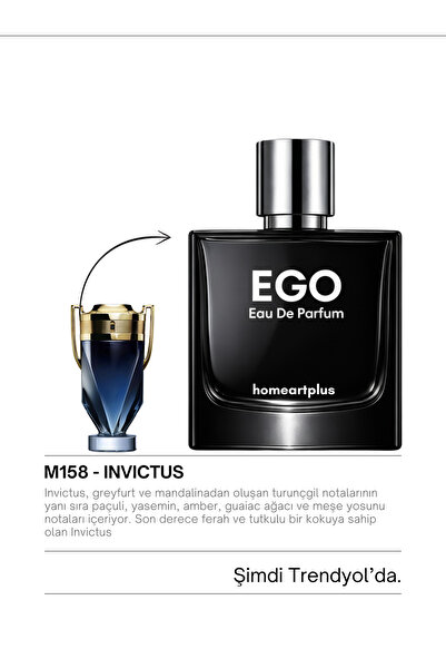 homeartplus M158 - ( INVECTUS ) 50 ml Deluxe Kalite Erkek Parfüm
