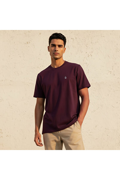 Emperor Men Regular Fit Crew Neck Short Sleeve T-shirt