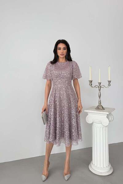 Serica Moda Βραδινό φόρεμα & φόρεμα χορού - Ροζ - φούστα φούσκα