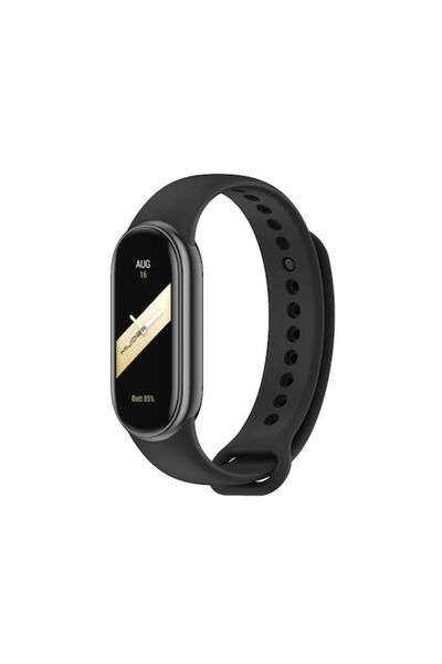 OEM Λουράκι Σιλικόνης Μαύρο (Xiaomi Smart Band 8) EDA005091601C