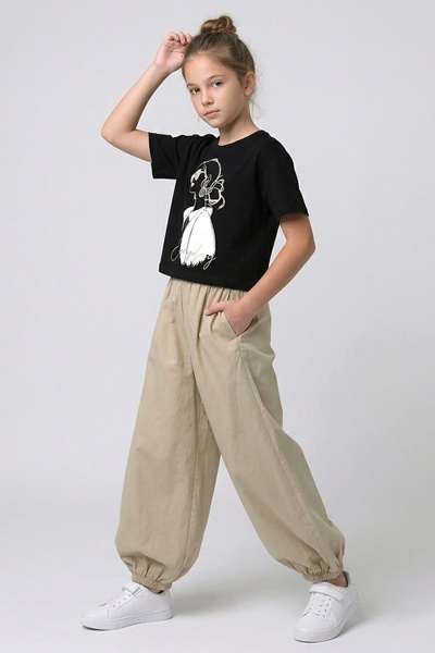 DMB BOYS & GIRLS Girl's Cotton Elastic Bloomer Pants