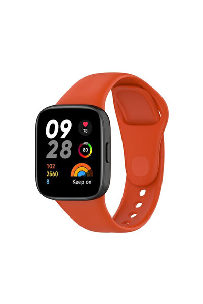 OEM Μονόχρωμο λουράκι σιλικόνης πορτοκαλί (Redmi Watch 3) SYA002101301C