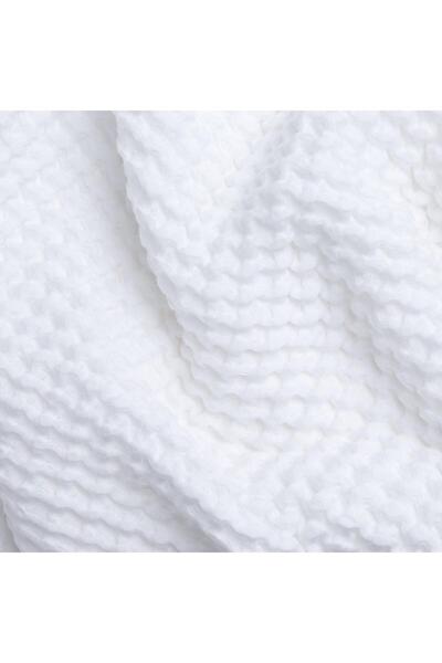 Anne Sesi Premium Waffle 2-Piece Bath Towel Set 100% Cotton, Ultra Soft, Absorbent, Quick Drying, Bohemian, Minimalist