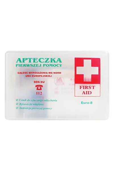 First aid kit Tip B Euro-8, Transparent