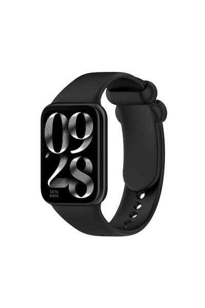 OEM Pro Μονόχρωμο Λουράκι Σιλικόνης Μαύρο (Smart Band 8 Pro) EDA005673201C