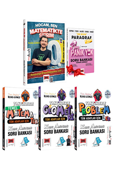 Yargı Yayınları İlyas Güneş| Hocam Ben Matematikte Sıfırım+ Taktiklerle Matem...