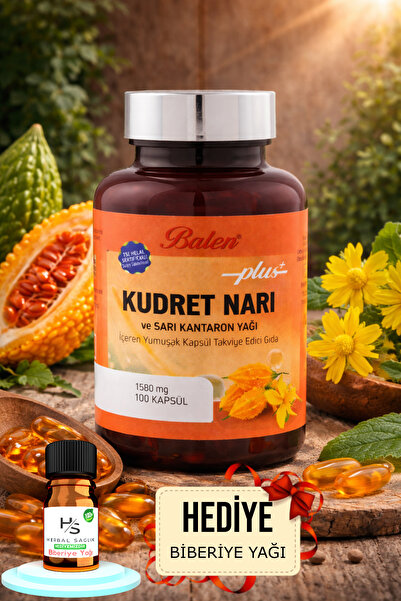 Balen Soft Capsule Containing Mace Pomegranate and St. John's Wort Oil 100 Pi...