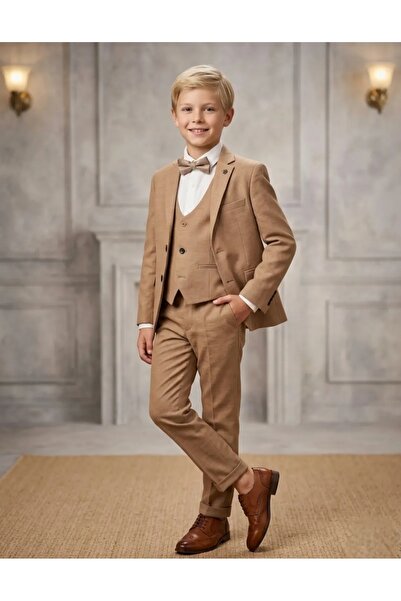 Terry Boy's Grooming Suit Tuxedo Suit Set