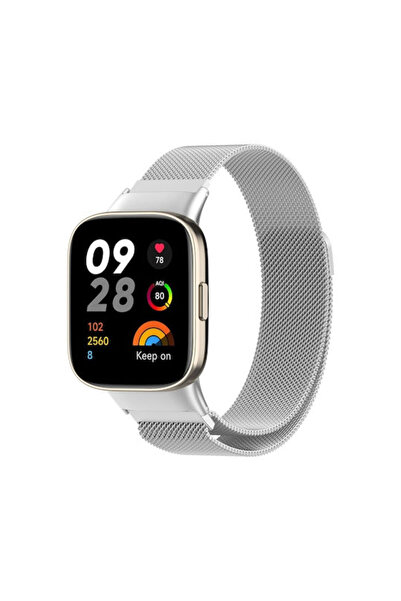 OEM Λουράκι Ανοξείδωτο Ατσάλι Ασημί (Redmi Watch 3) EDA004343901H