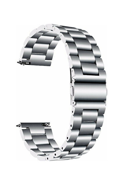 OEM Λουράκι Ανοξείδωτο Ατσάλι Garmin Forerunner 165 43mm Ασημί