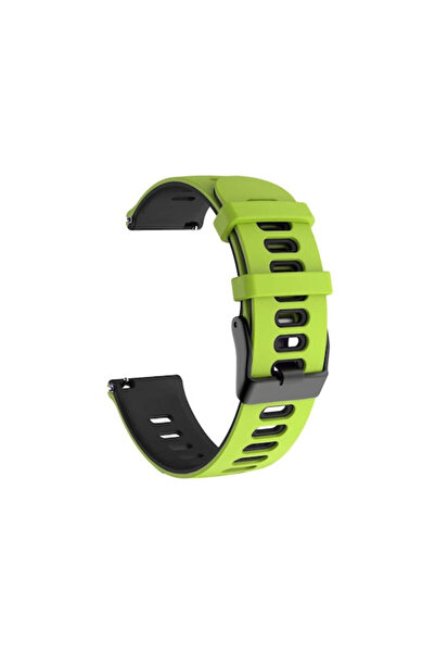 OEM Δίχρωμο Λουράκι Σιλικόνης Πράσινο και Μαύρο (Amazfit GTR 47mm)