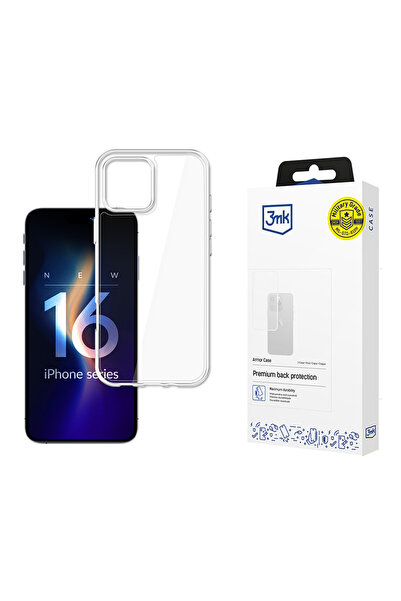 3MK Set Husa TPU si Folie Sticla pentru iPhone 16 Pro, Ultra Protect
