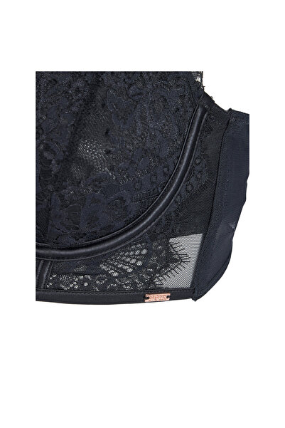 Hunkemöller Sutien de damă Hunkemoller_z_fiszbina negru Zoe Up LL