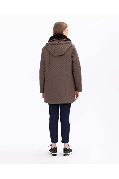 Gala-Xi Παλτό μεγάλου μεγέθους με λεπτομέρεια ραφών