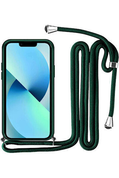 OEM Θήκη σιλικόνης με κορδόνι πράσινο (Galaxy A33)