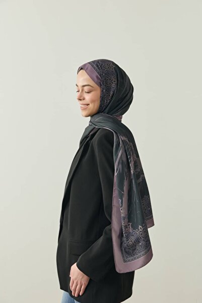 Modakaşmir Bohemian Desen Medine İpeği Şal
