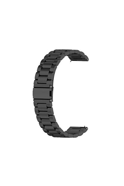 OEM Λουράκι Ανοξείδωτο Ατσάλι Μαύρο (Huawei Watch GT Runner) SYA001713401B