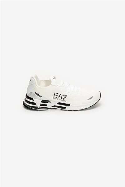 EA7 Black And White 10Th Anniversary Sneakers Çok Renkli