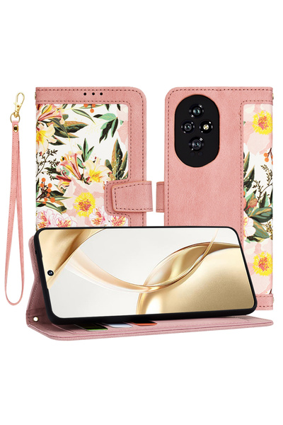 Techsuit Husa pentru Honor 200, FlipCraft, protectie antisoc, roz